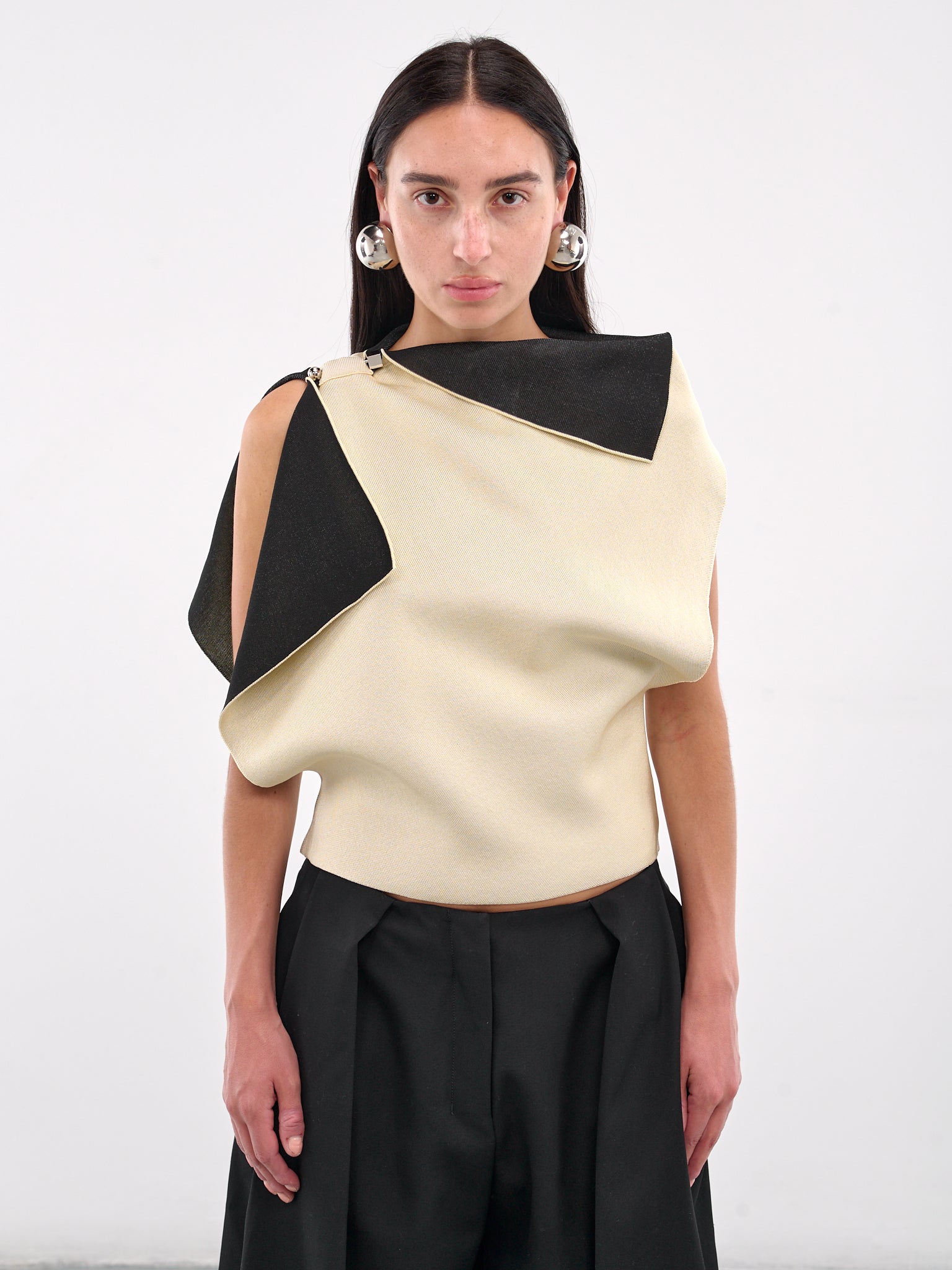 The Trapèze Knit (251KN607-2437-LIGHT-YELLOW)