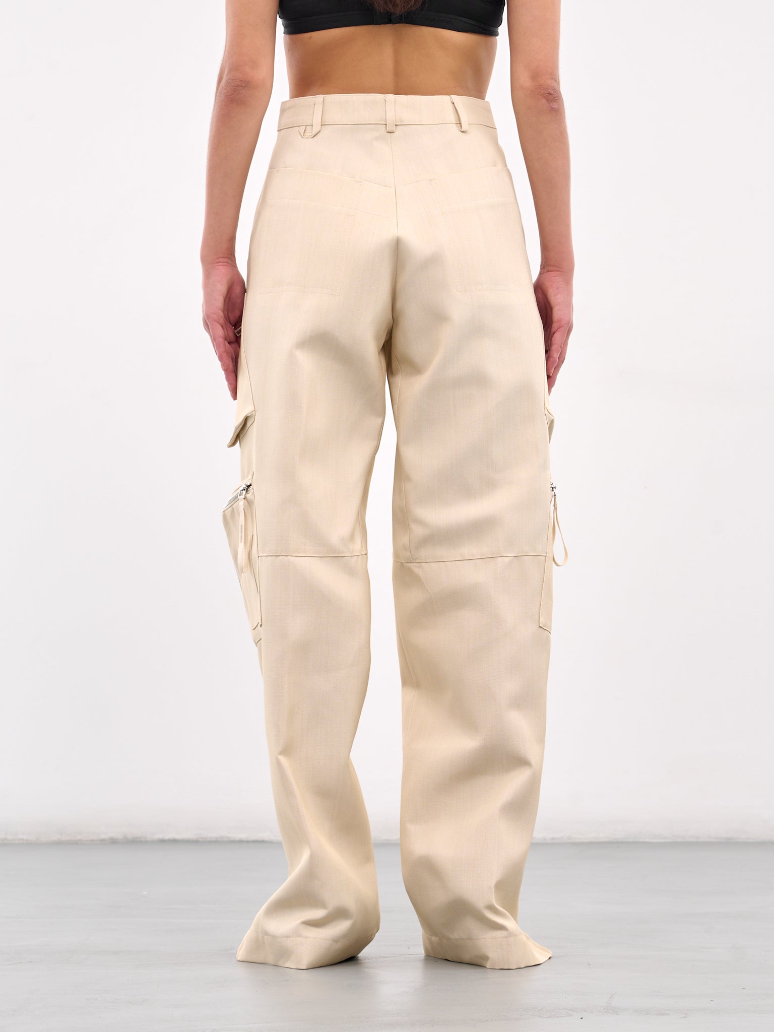 The Atelier Cargo Pants (251PA136-1629-LIGHT-BEIGE)