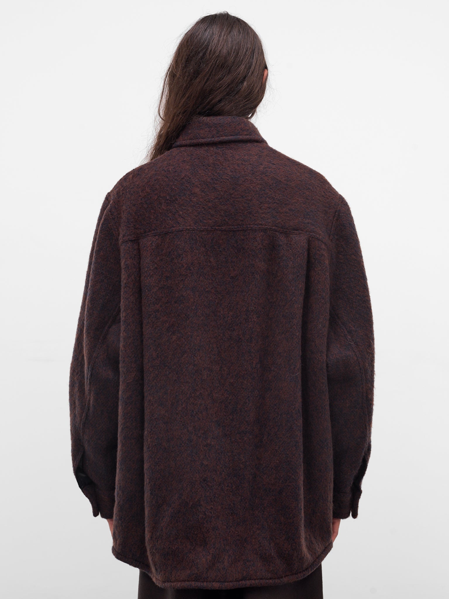 Brown Wool-Mohair Painter's Jacket (252-MJK109-BROWN)