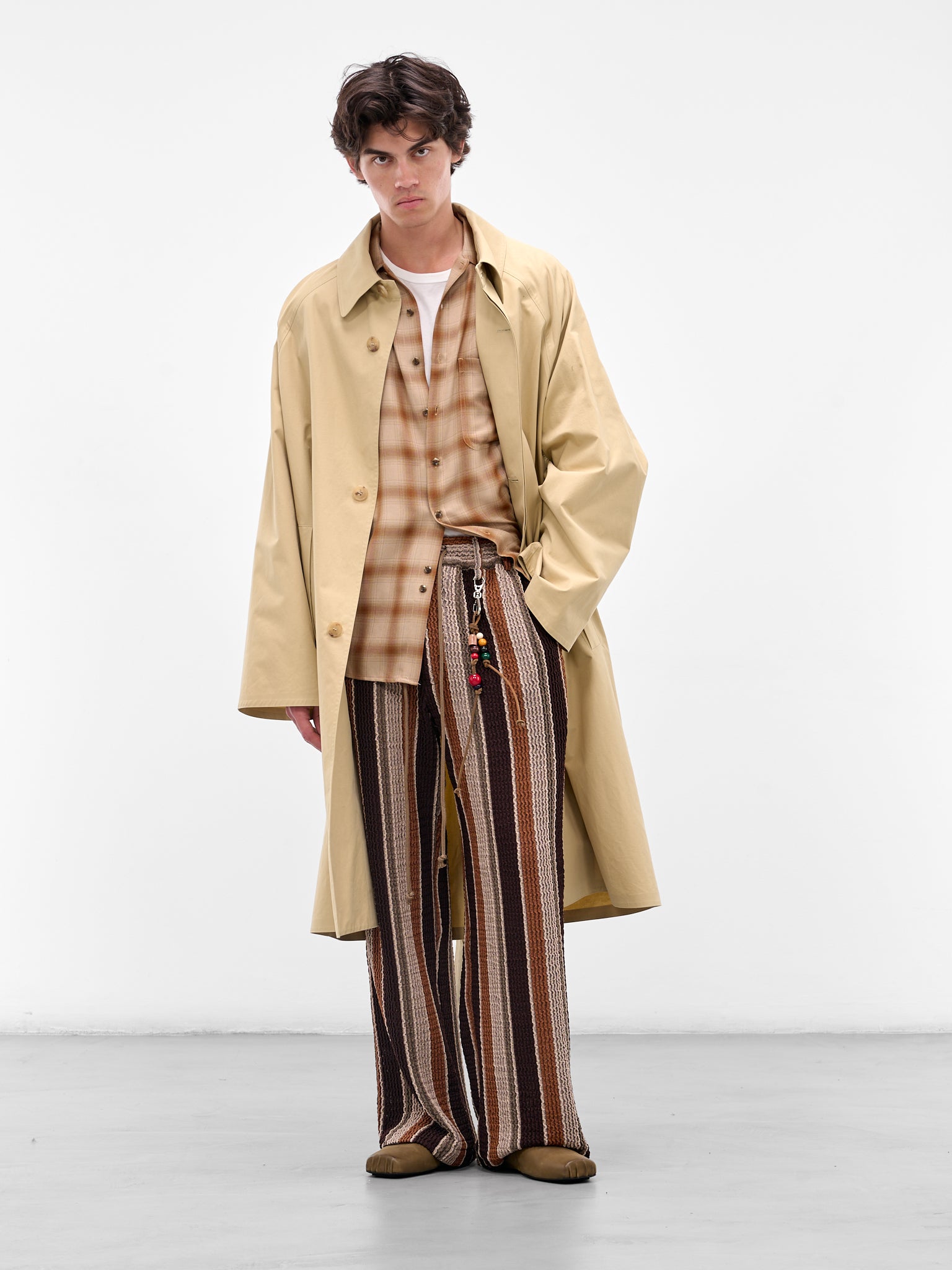 SONG FOR THE MUTE Plaid Shirt | H.Lorenzo - styled