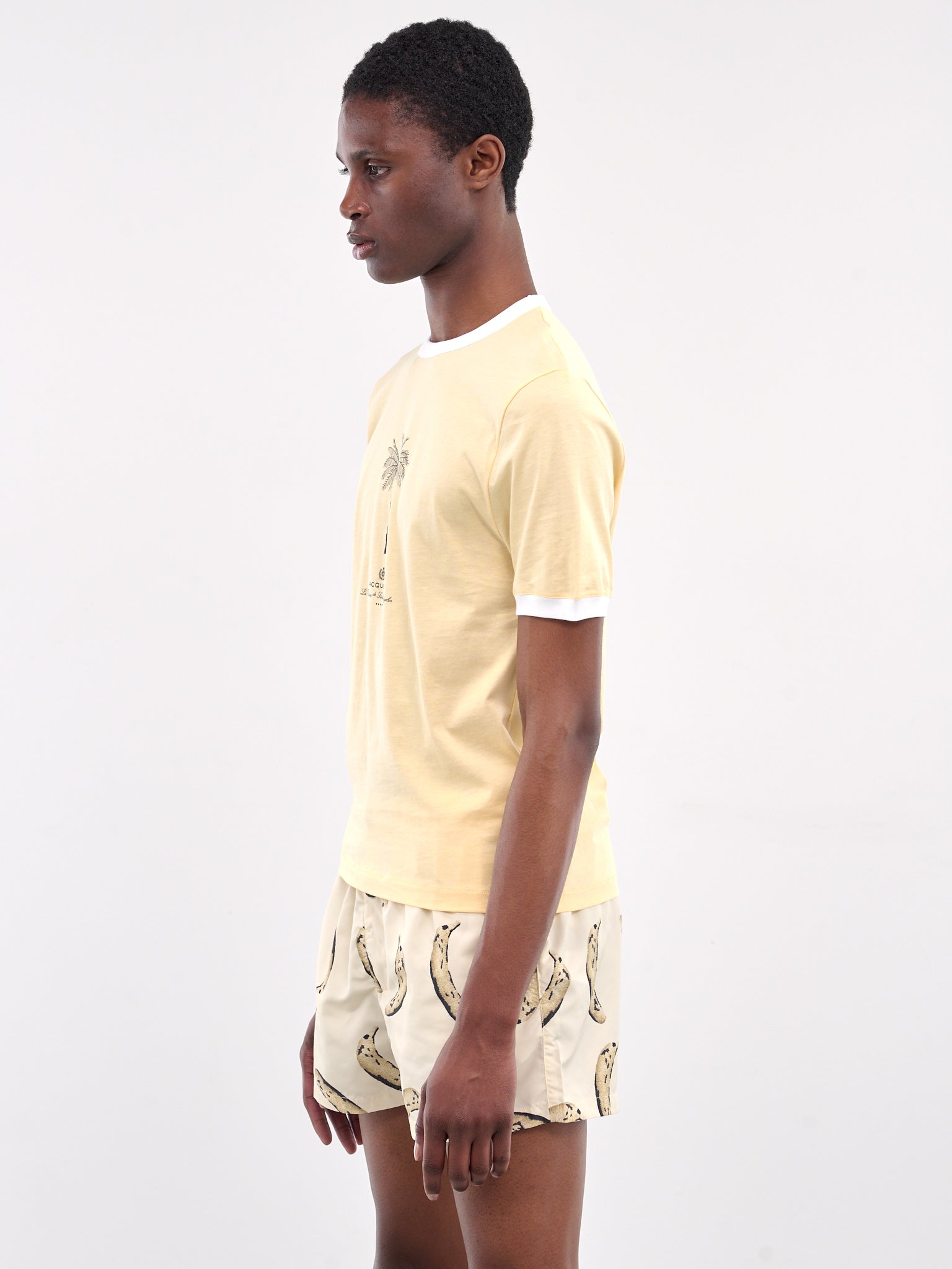 The Venice T-Shirt (255JS281-2463-PALM-TREE-BEIGE)