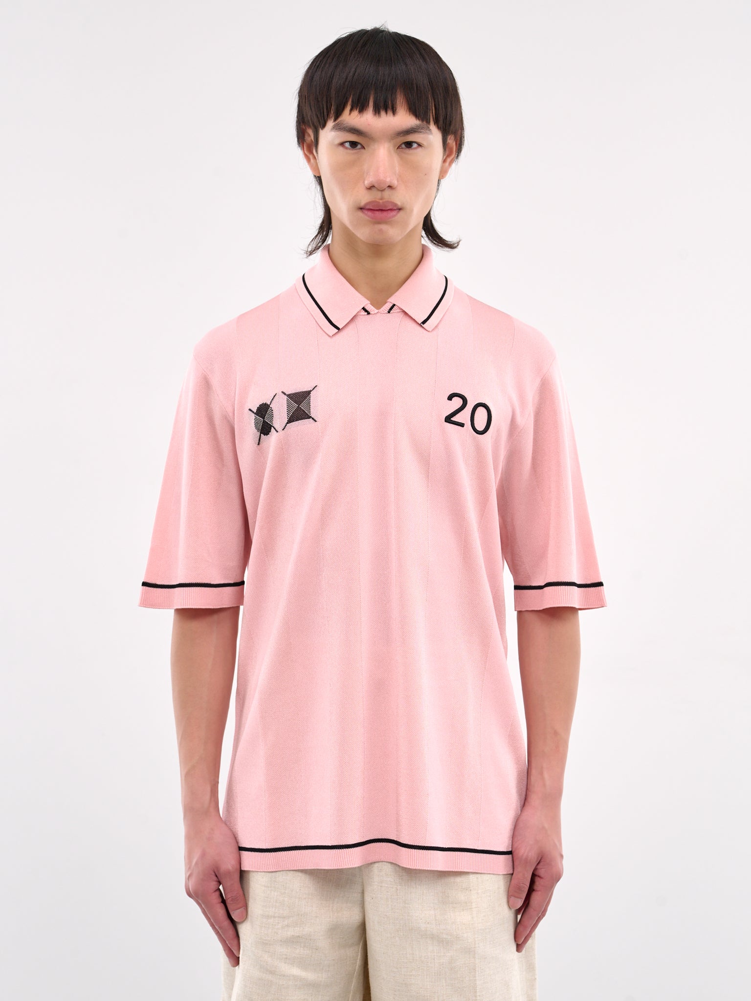 The Liga Polo Shirt (255KN542-2432-LIGHT-PINK)