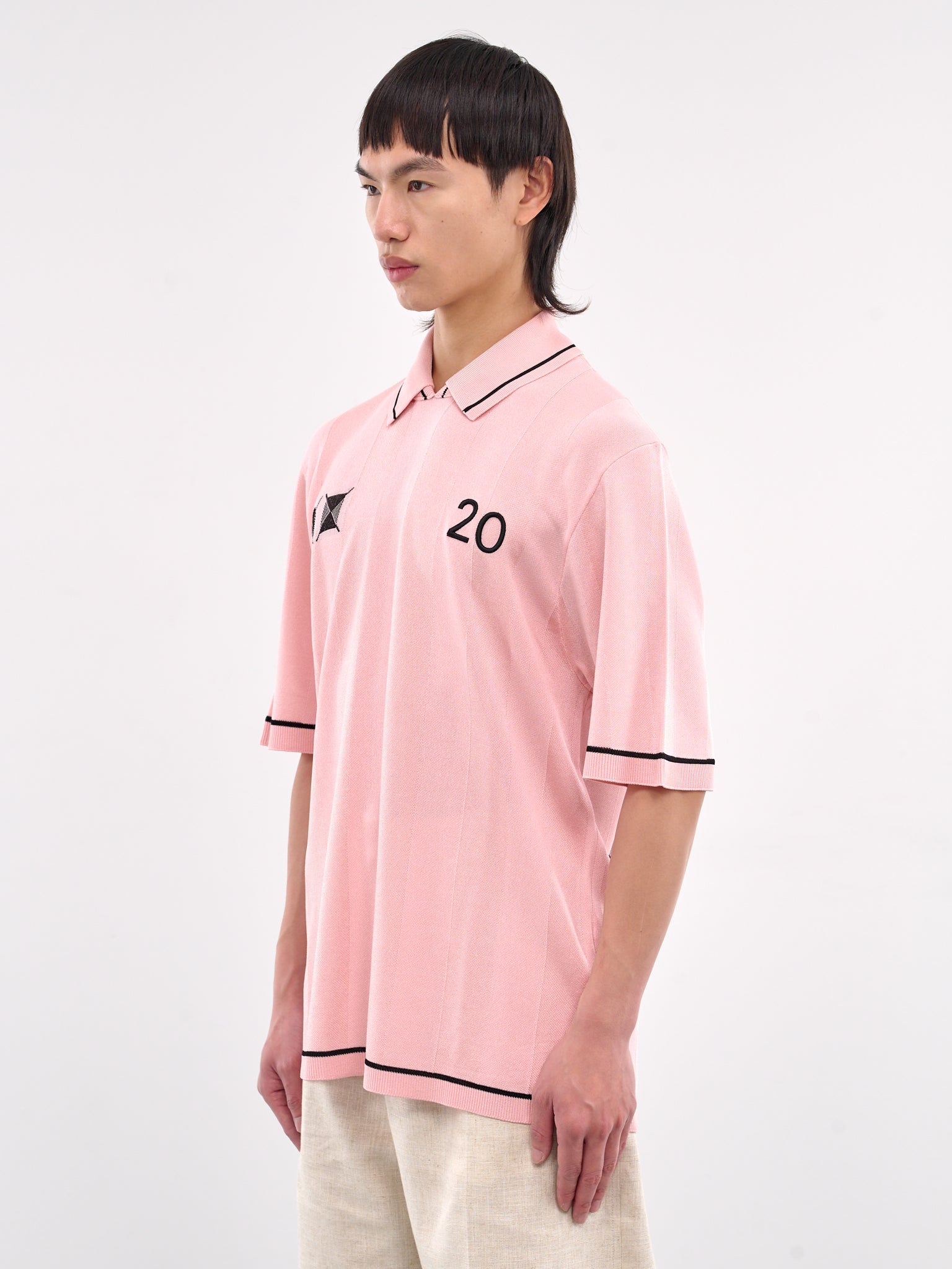 The Liga Polo Shirt (255KN542-2432-LIGHT-PINK)