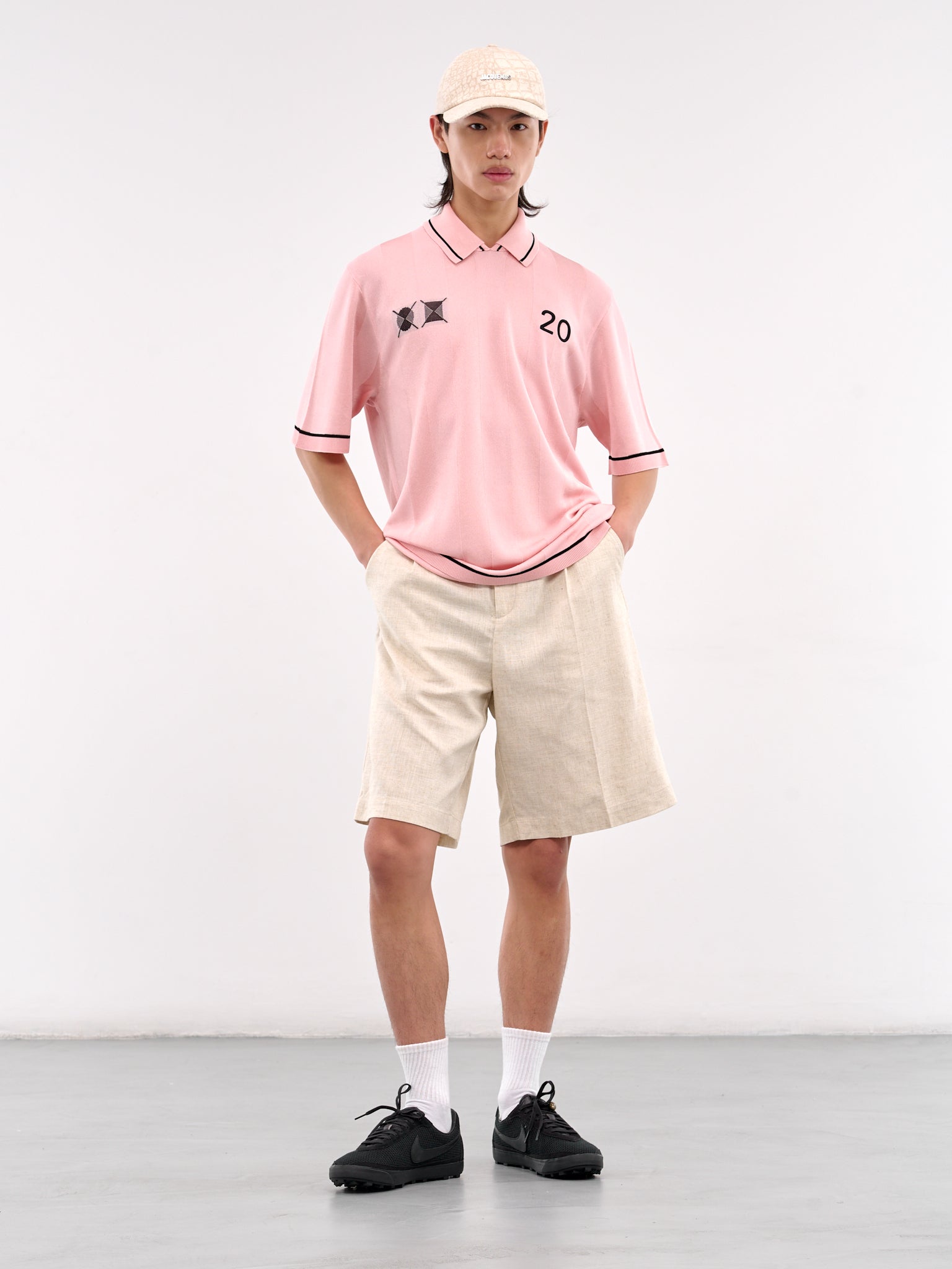 The Liga Polo Shirt (255KN542-2432-LIGHT-PINK)