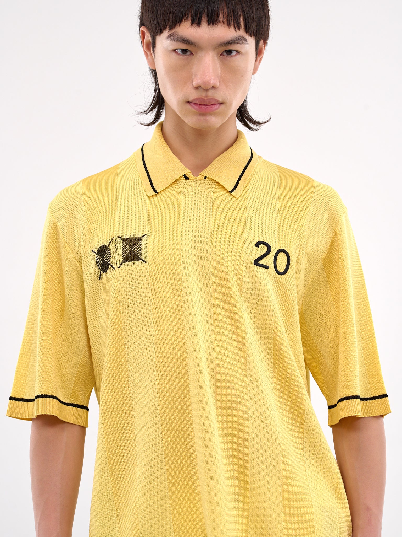 The Liga Polo Shirt (255KN542-2432-LIGHT-YELLOW)