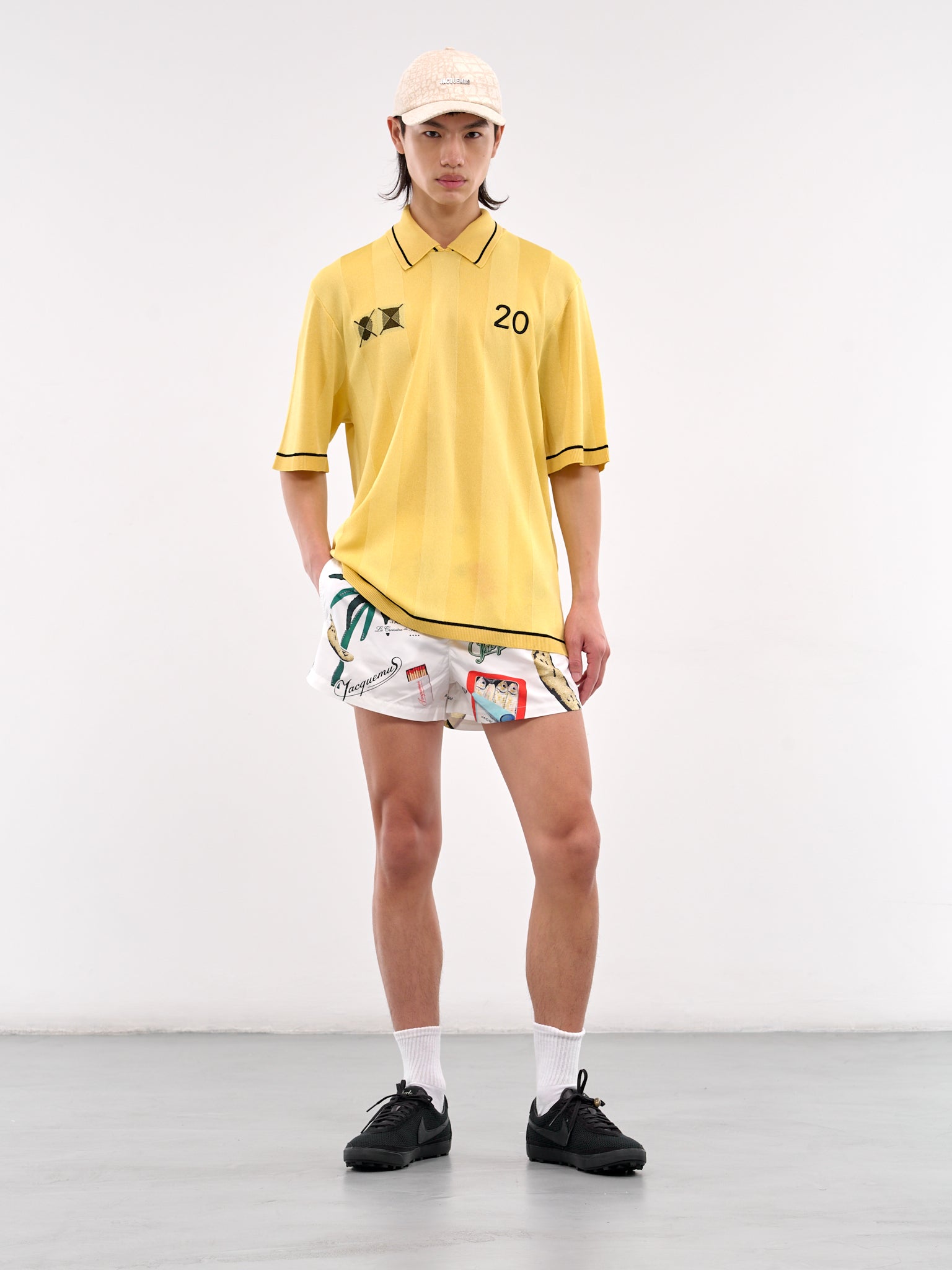 The Liga Polo Shirt (255KN542-2432-LIGHT-YELLOW)