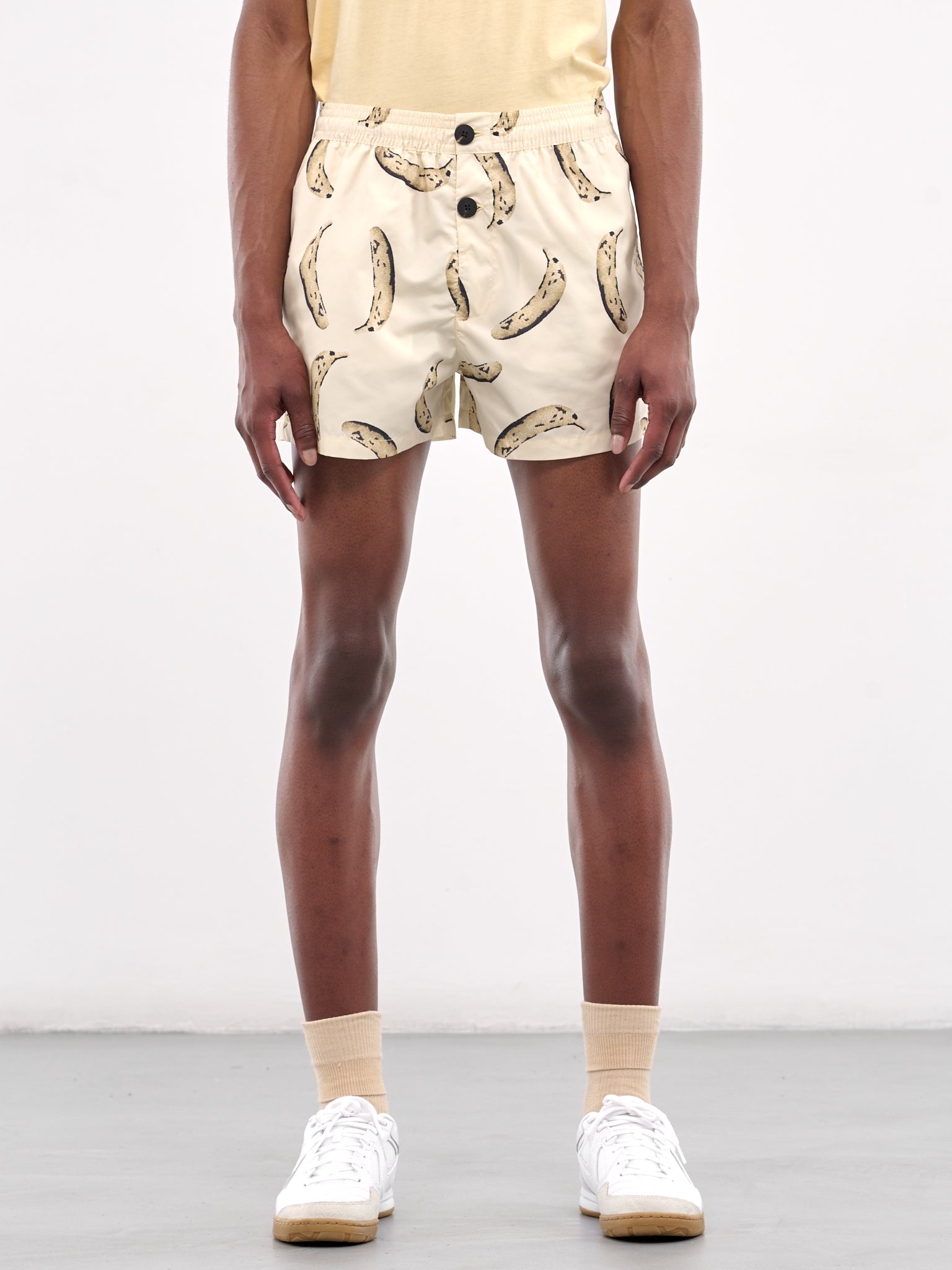 The Puntini Swimsuit (255SW013-2407-BANANA-PRINT-YEL)