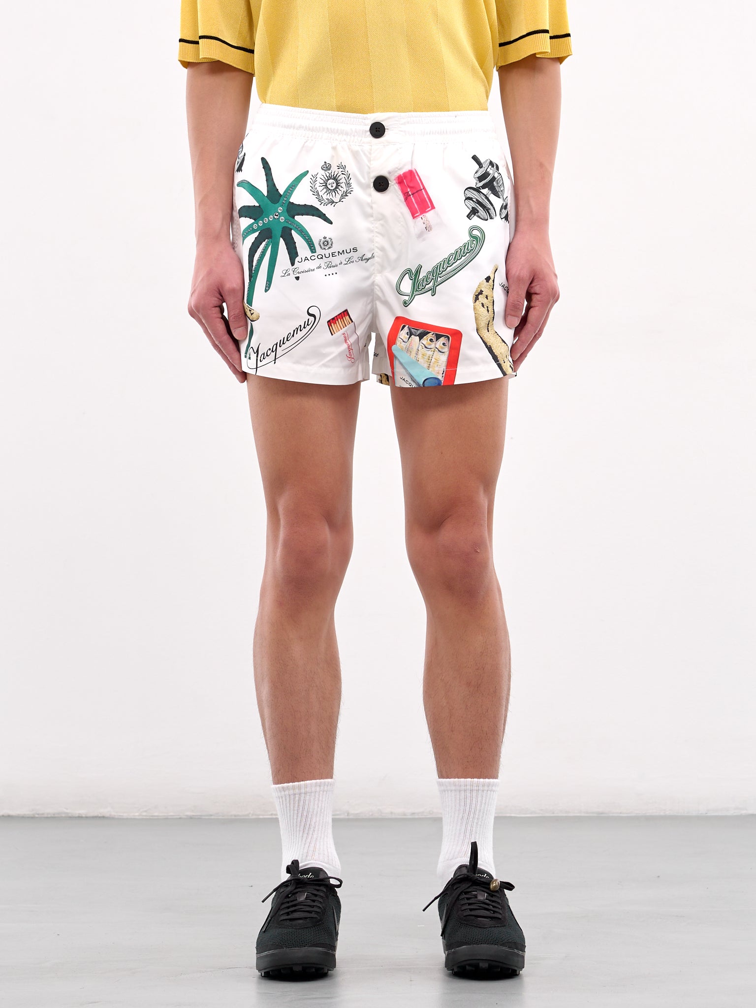 The Puntini Swimsuit (255SW013-2407-OFF-WHITE-PRINTE)