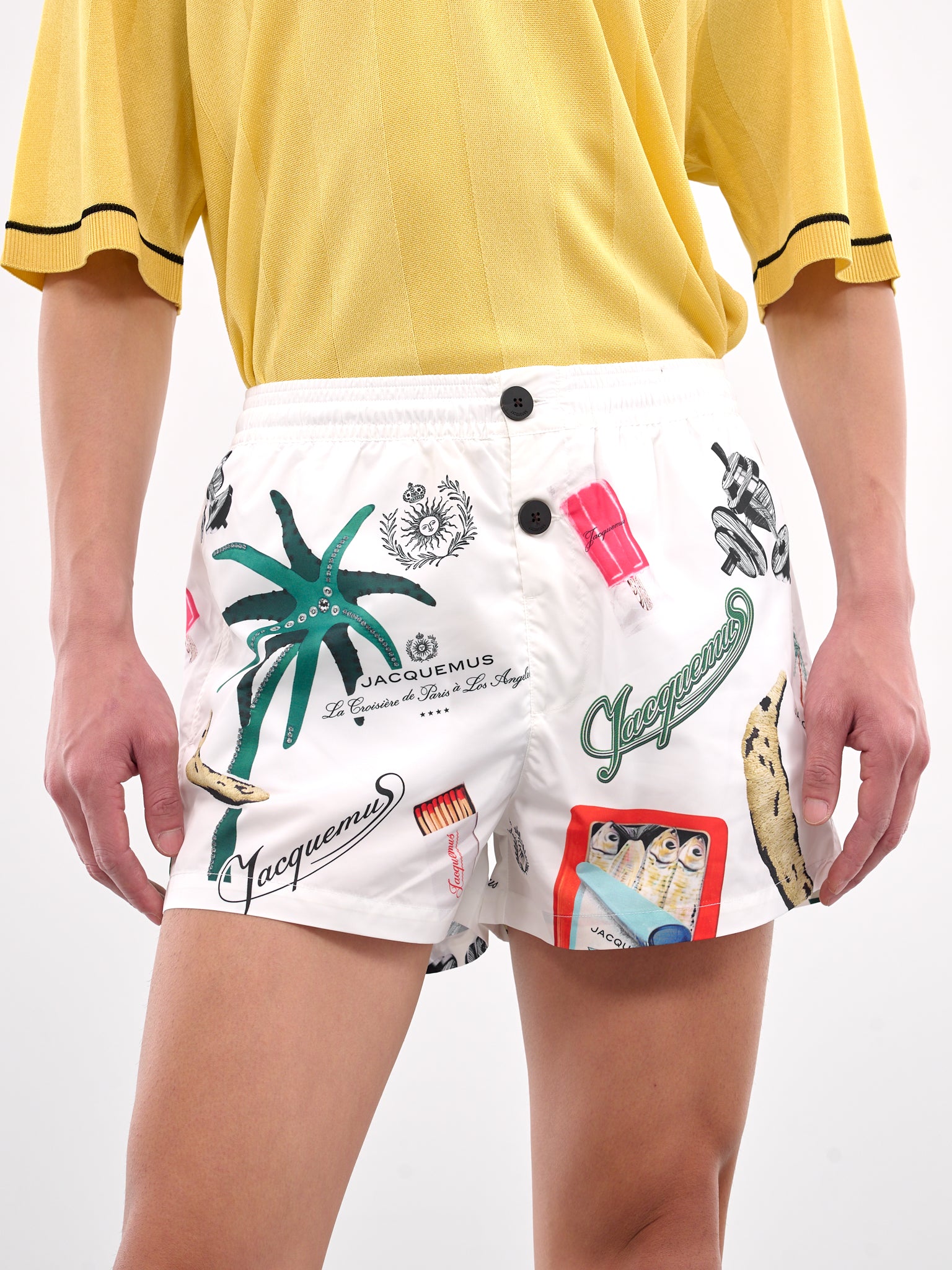 The Puntini Swimsuit (255SW013-2407-OFF-WHITE-PRINTE)