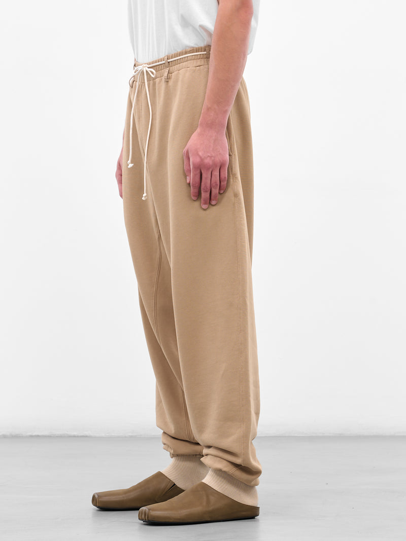 Beige Elasticated Drawstring Joggers (25A96MUJ01-DUNE)