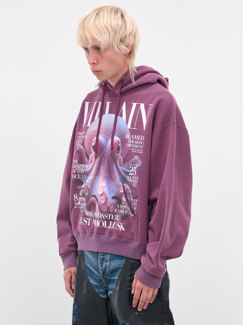 Purple Octopus Villain Hoodie (25AW47CS410-PURPLE)
