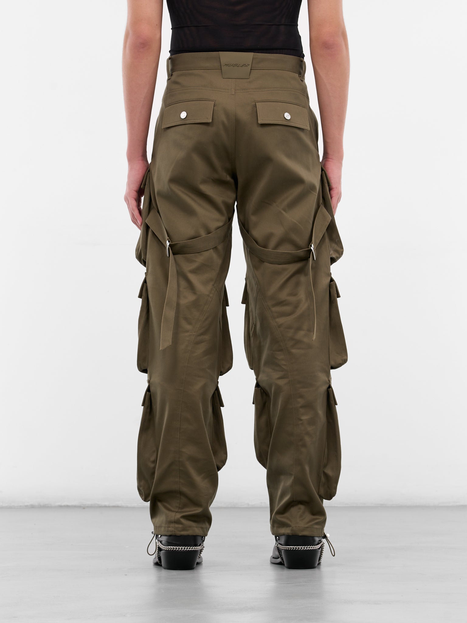 Khaki Multi Pocket Cargo Pants (25F1PA0483264-KAKI)