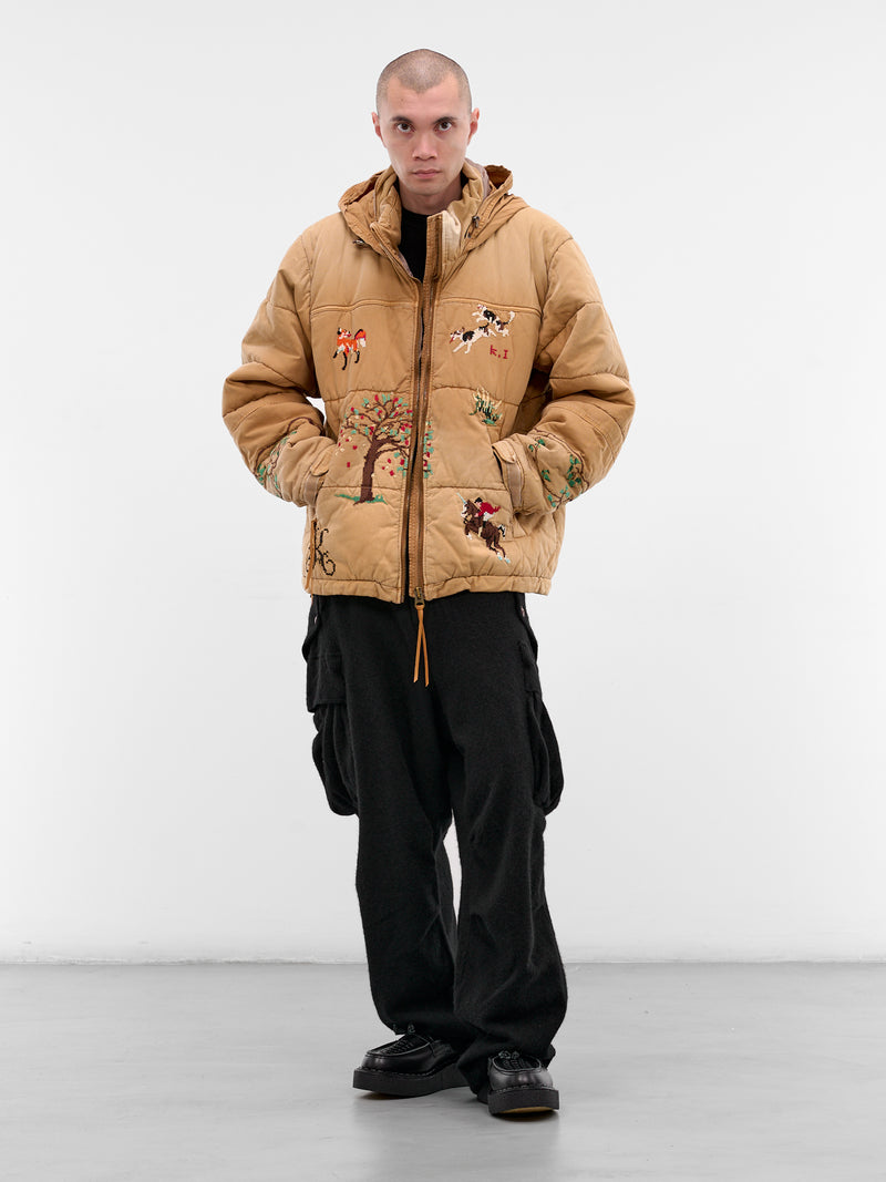 Black Wool Cargo Pants (25FW-P-06-BLACK)