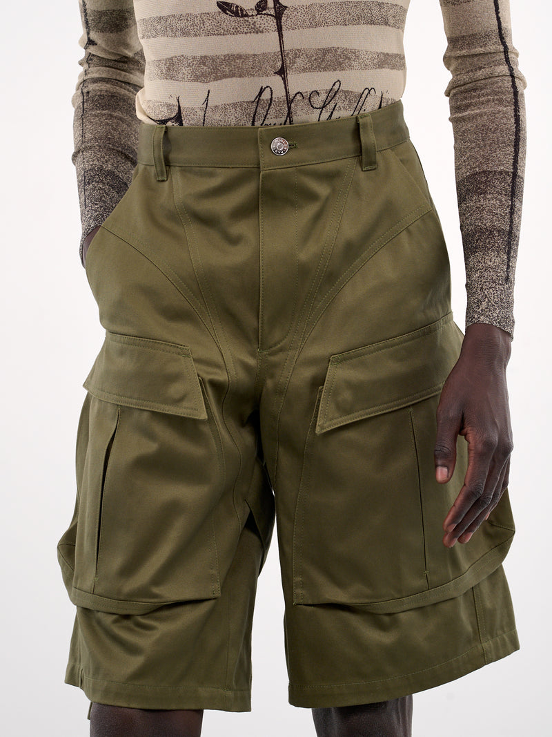 Cargo Shorts (25P1PA0489264-KHAKI)