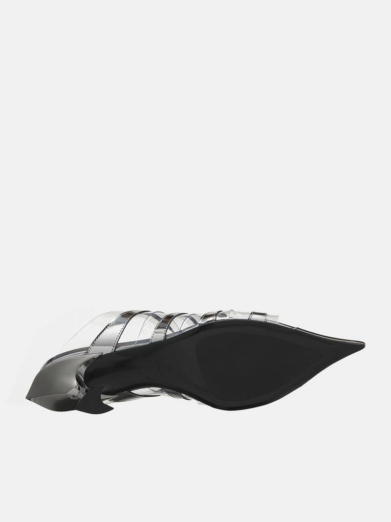 Strap Mules (25SC028-CPO56-GUNMETAL)