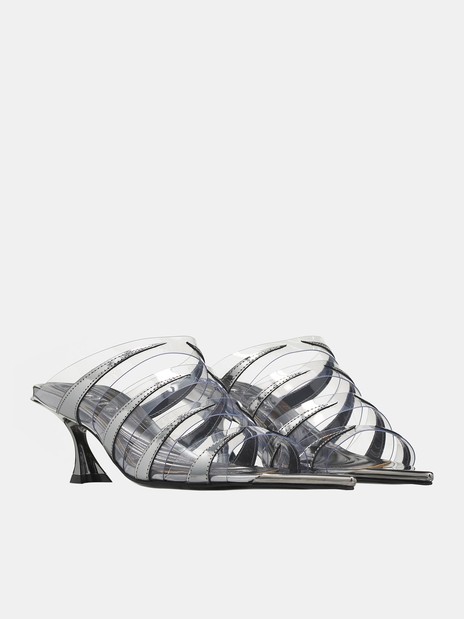 Strap Mules (25SC028-CPO56-GUNMETAL)