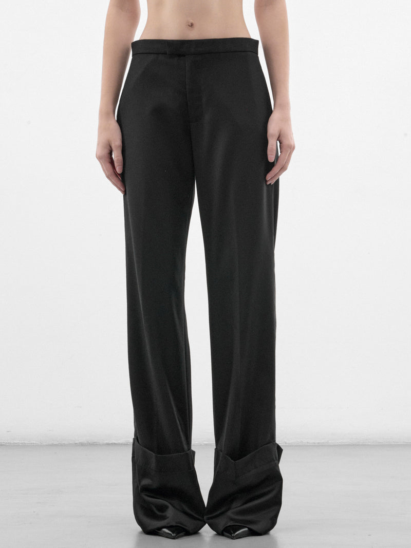 Black Wool Tailored Trouser (26-04-W-TR157-W127-BLACK)