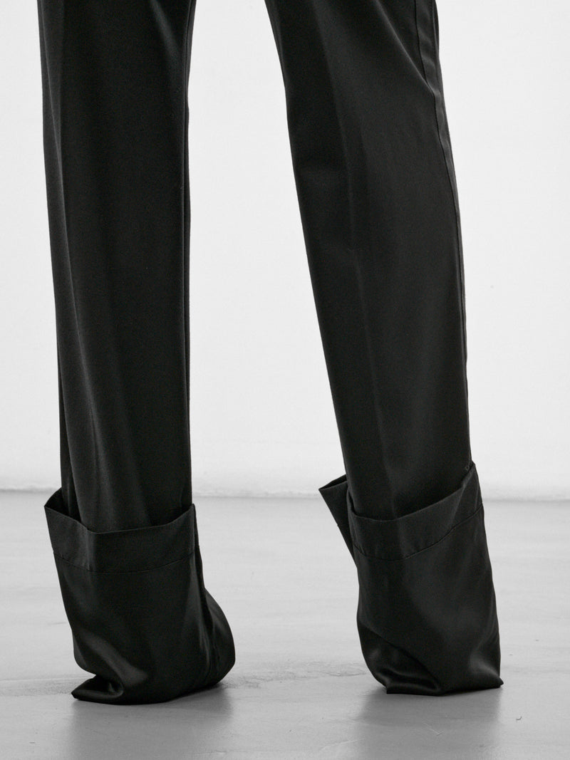 Black Wool Tailored Trouser (26-04-W-TR157-W127-BLACK)