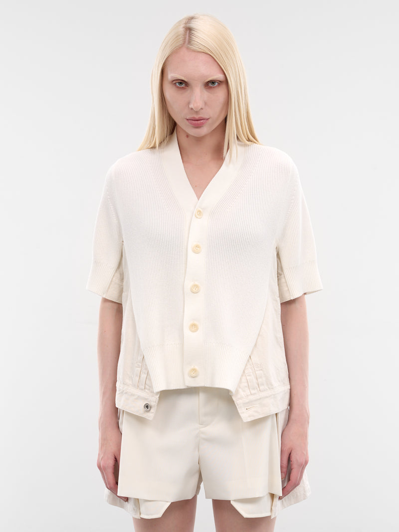 SACAI Hybrid Cardigan | H.Lorenzo - front