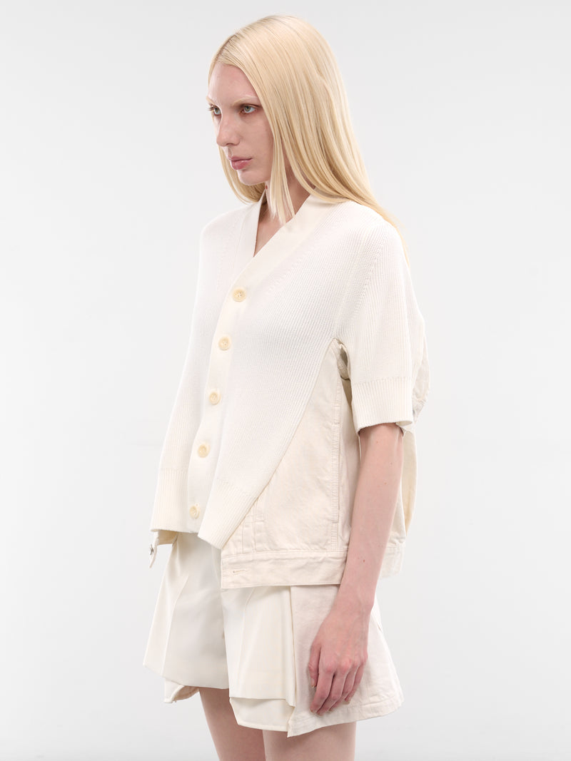 SACAI Hybrid Cardigan | H.Lorenzo - side