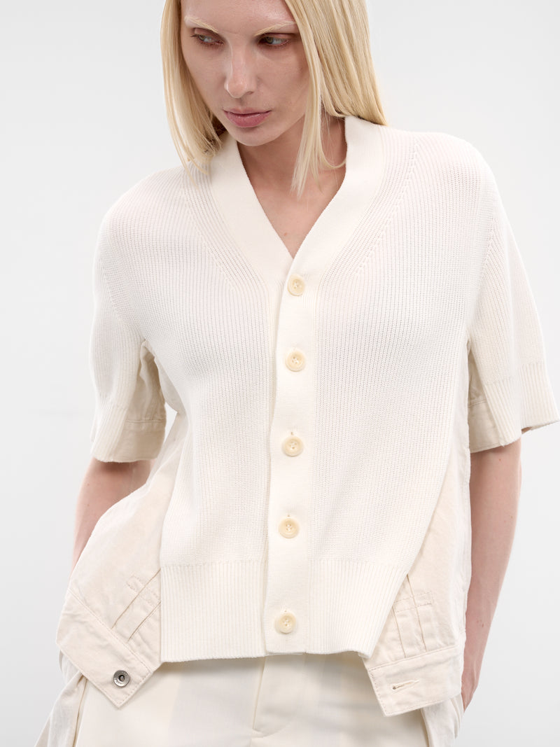 SACAI Hybrid Cardigan | H.Lorenzo - detail 1