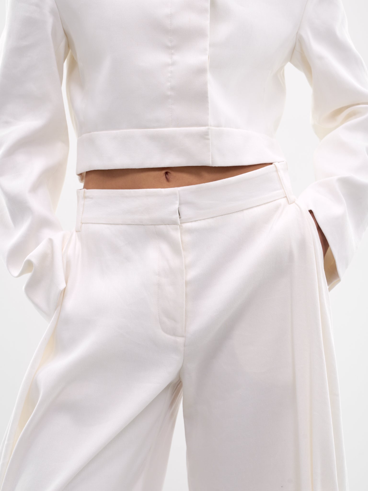 CHRISTOPHER ESBER Linen Trousers | H.Lorenzo - detail 1
