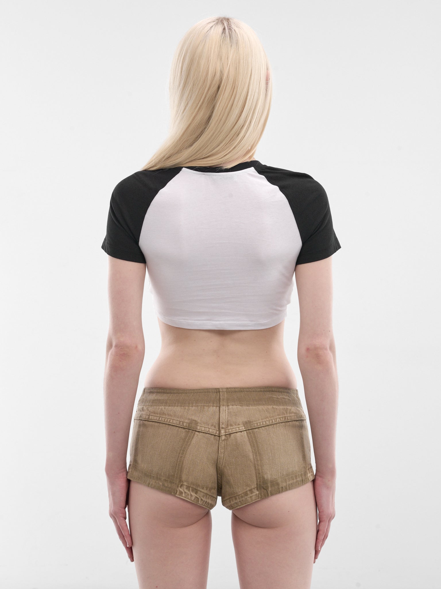 CHRISTOPHER ESBER Tucked Crop Tee | H.Lorenzo - back