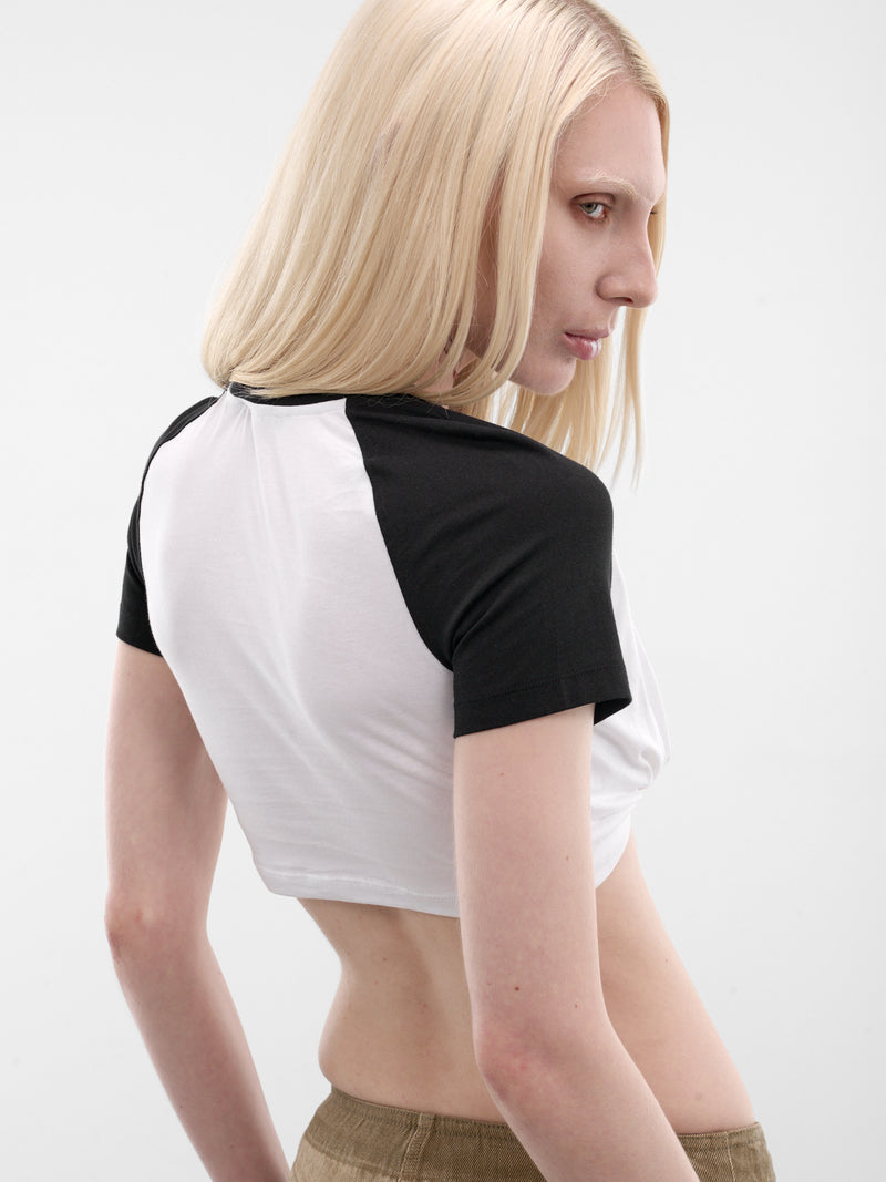 CHRISTOPHER ESBER Tucked Crop Tee | H.Lorenzo - detail 1