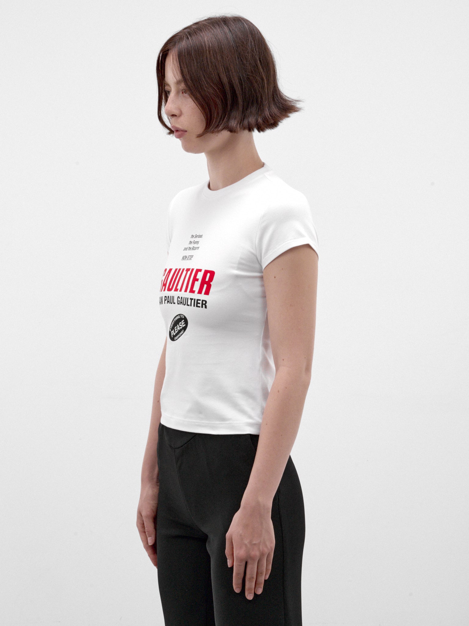 White Cotton Logo Baby Tee (26/04-TO544-J075-010030-WHITE-)