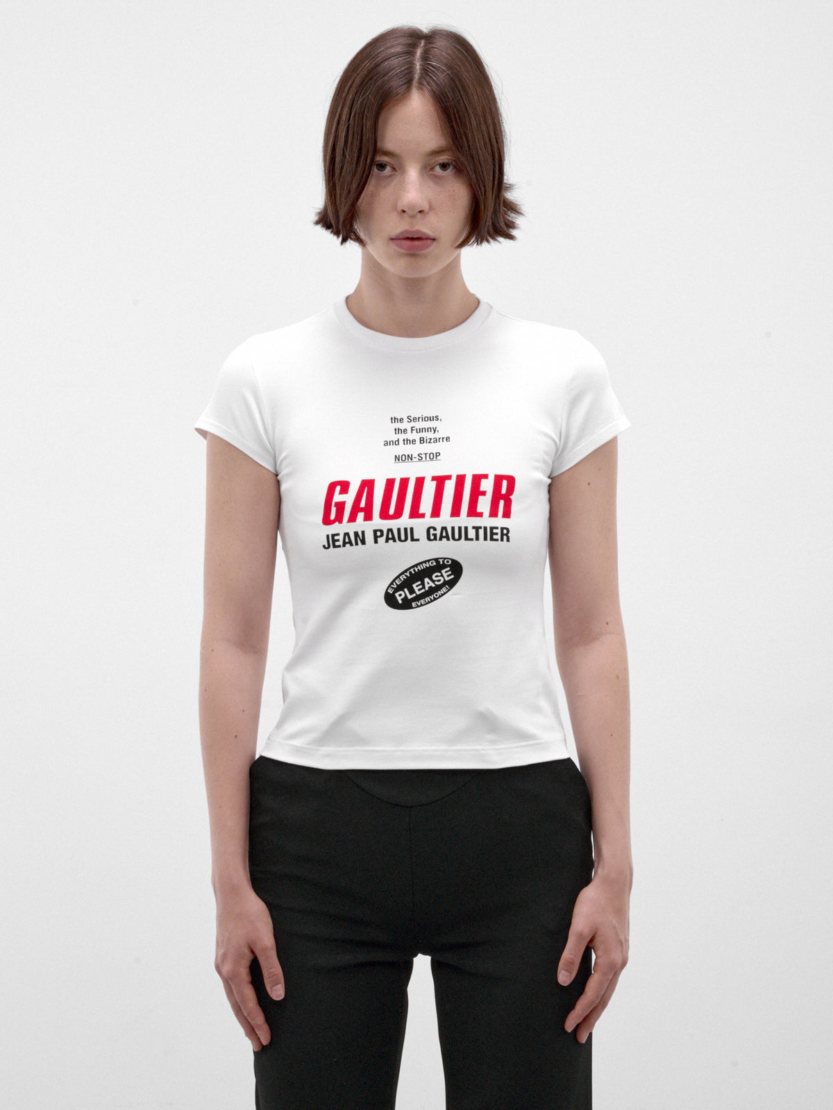 White Cotton Logo Baby Tee (26/04-TO544-J075-010030-WHITE-)