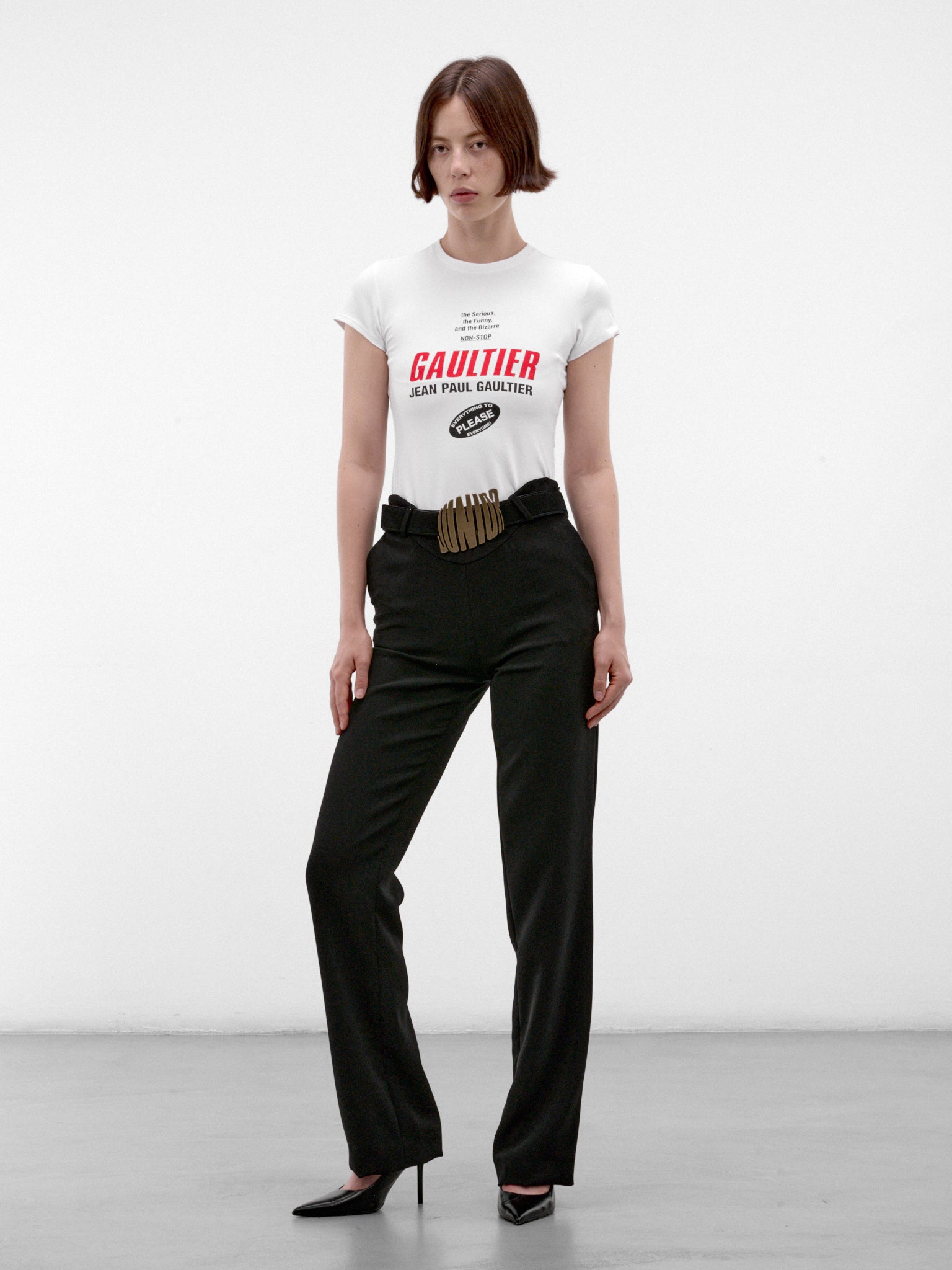 White Cotton Logo Baby Tee (26/04-TO544-J075-010030-WHITE-)