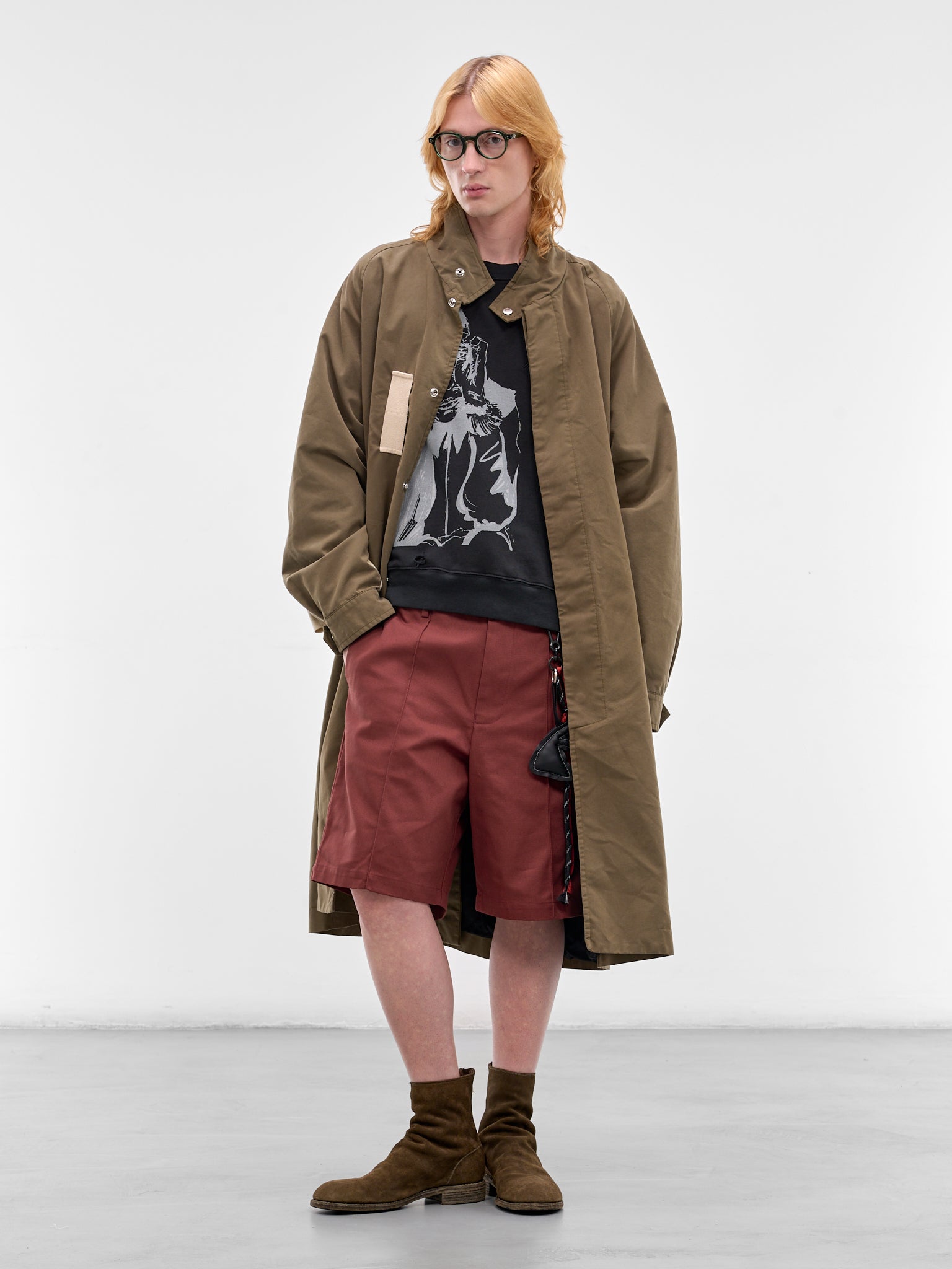 SONG FOR THE MUTE Knee Shorts | H.Lorenzo - styled