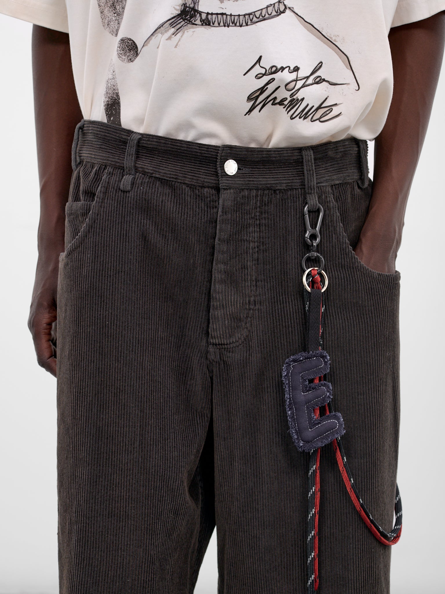 Petrol Cropped Corduroy Trousers (261-MST055-PETROL-FADE-OUT)