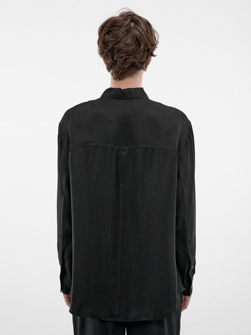 Black Still Life Shirt (262-MSH058-BLACK)