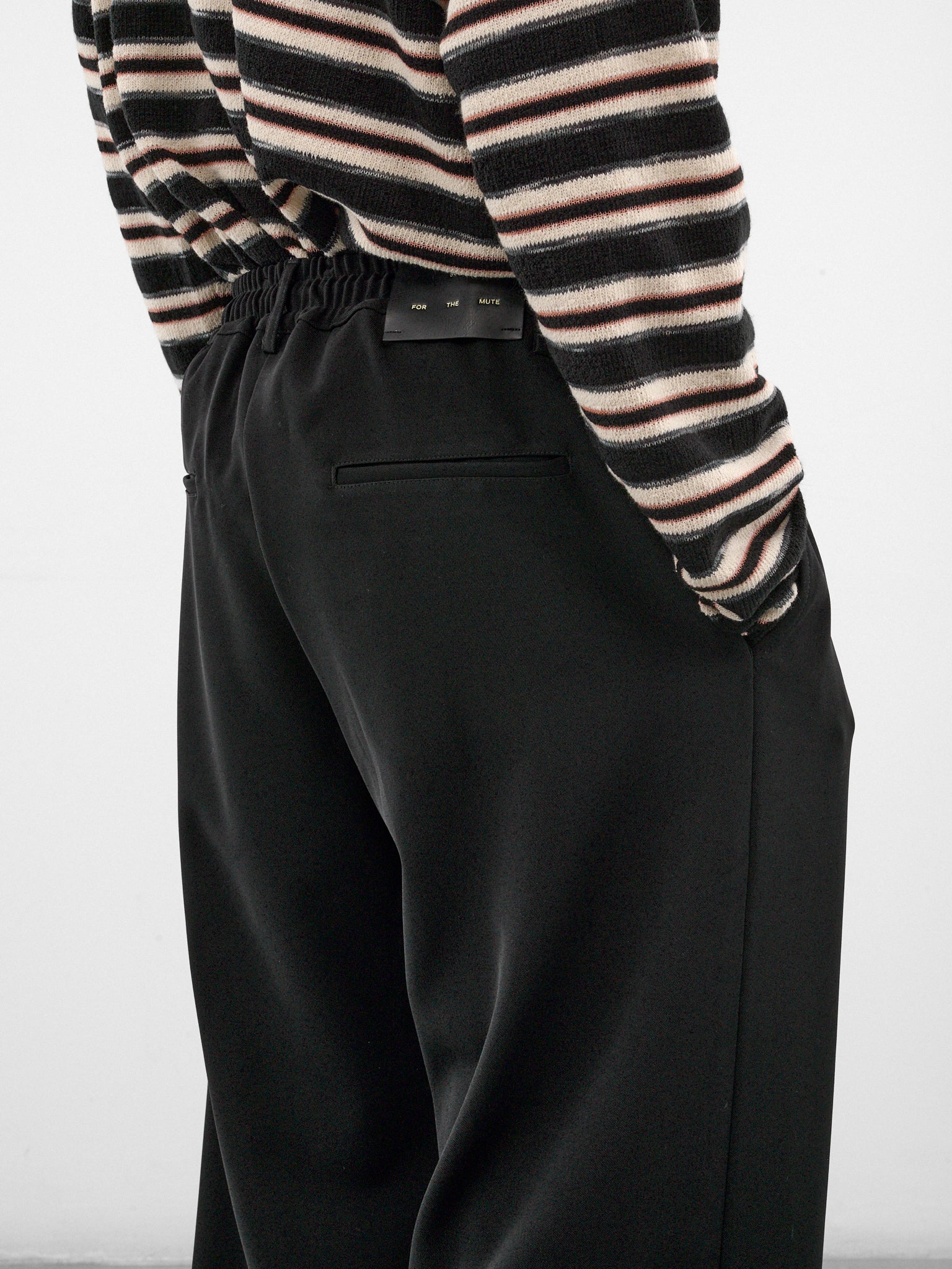 Black Relaxed Lounge Pants (262-UPT096-BLACK)