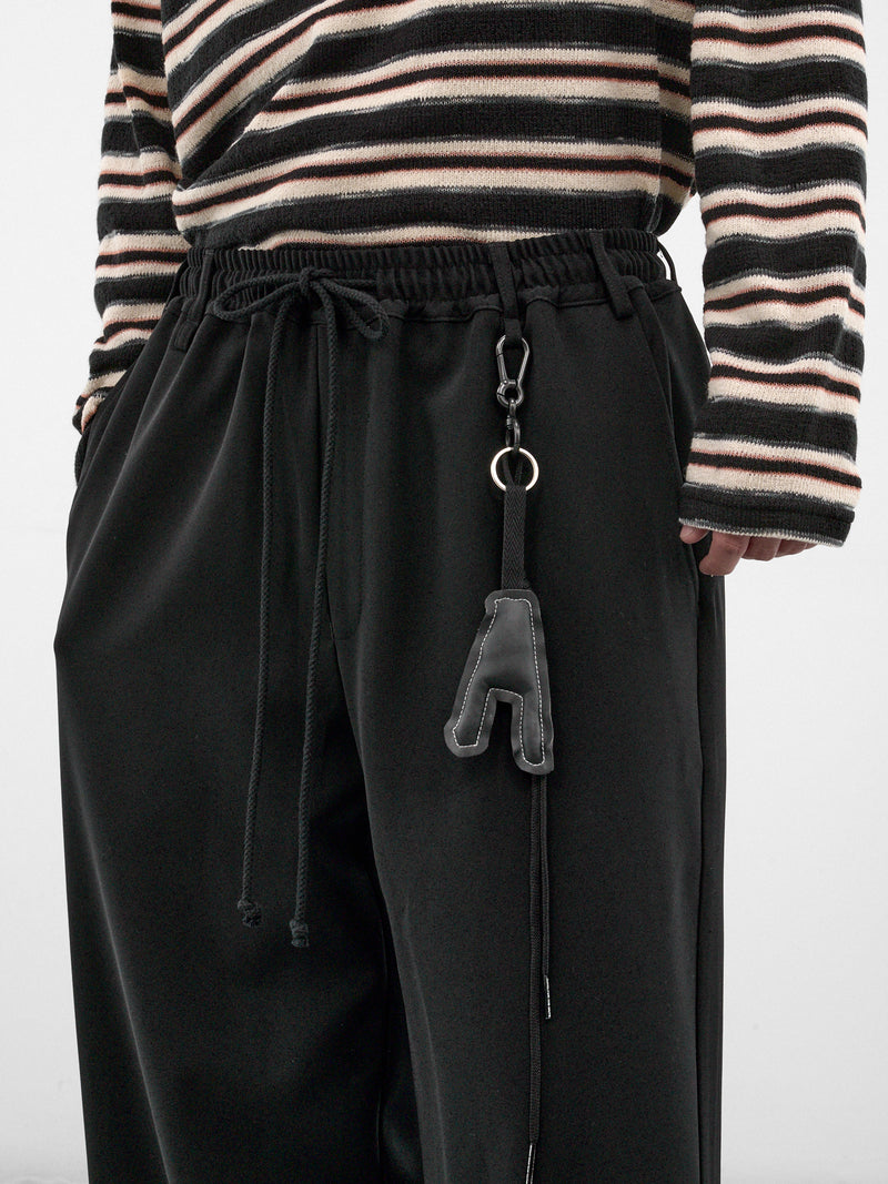 Black Relaxed Lounge Pants (262-UPT096-BLACK)