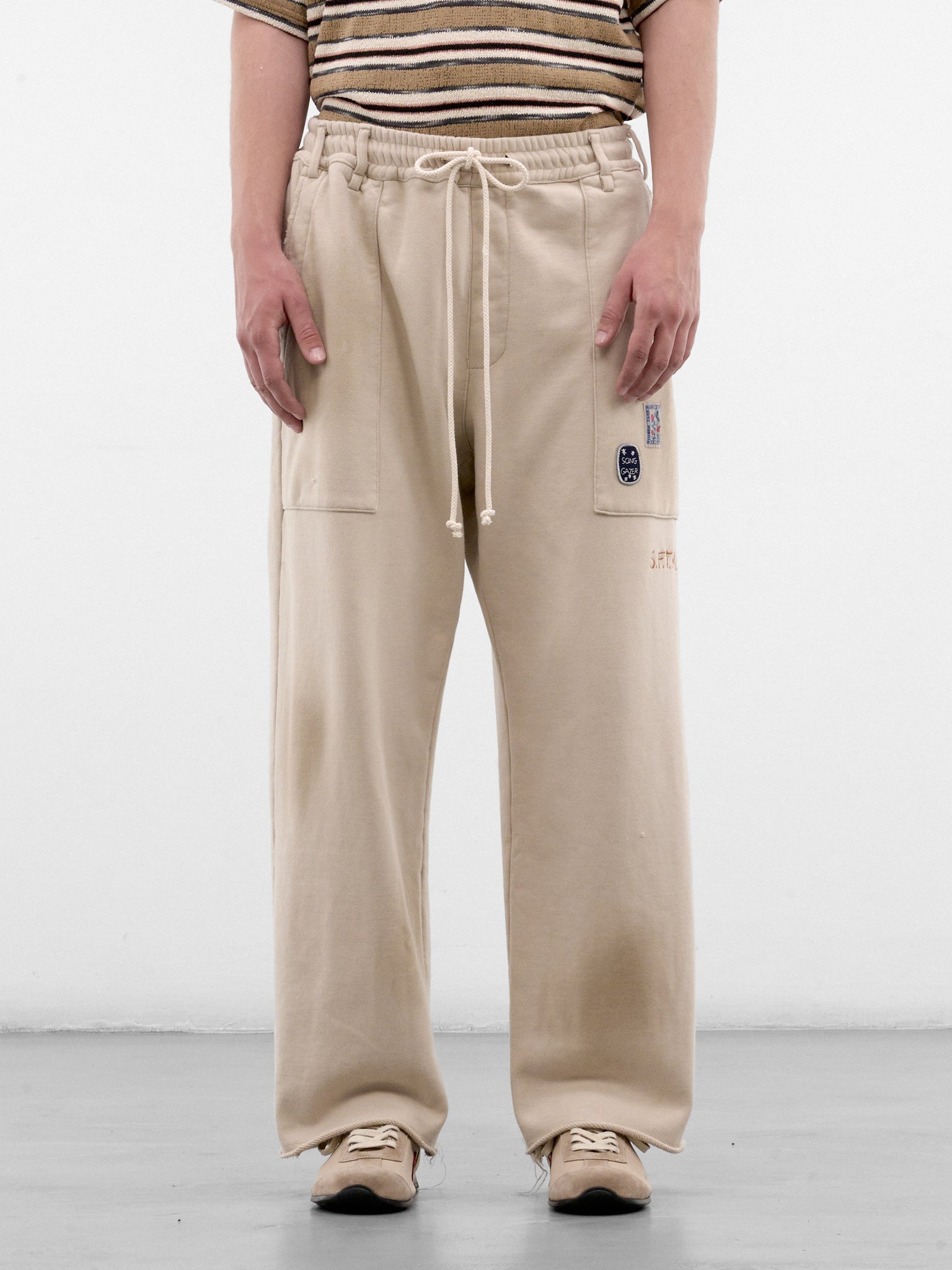 Beige Gym Track Pants (262-UPT106-BEIGE)