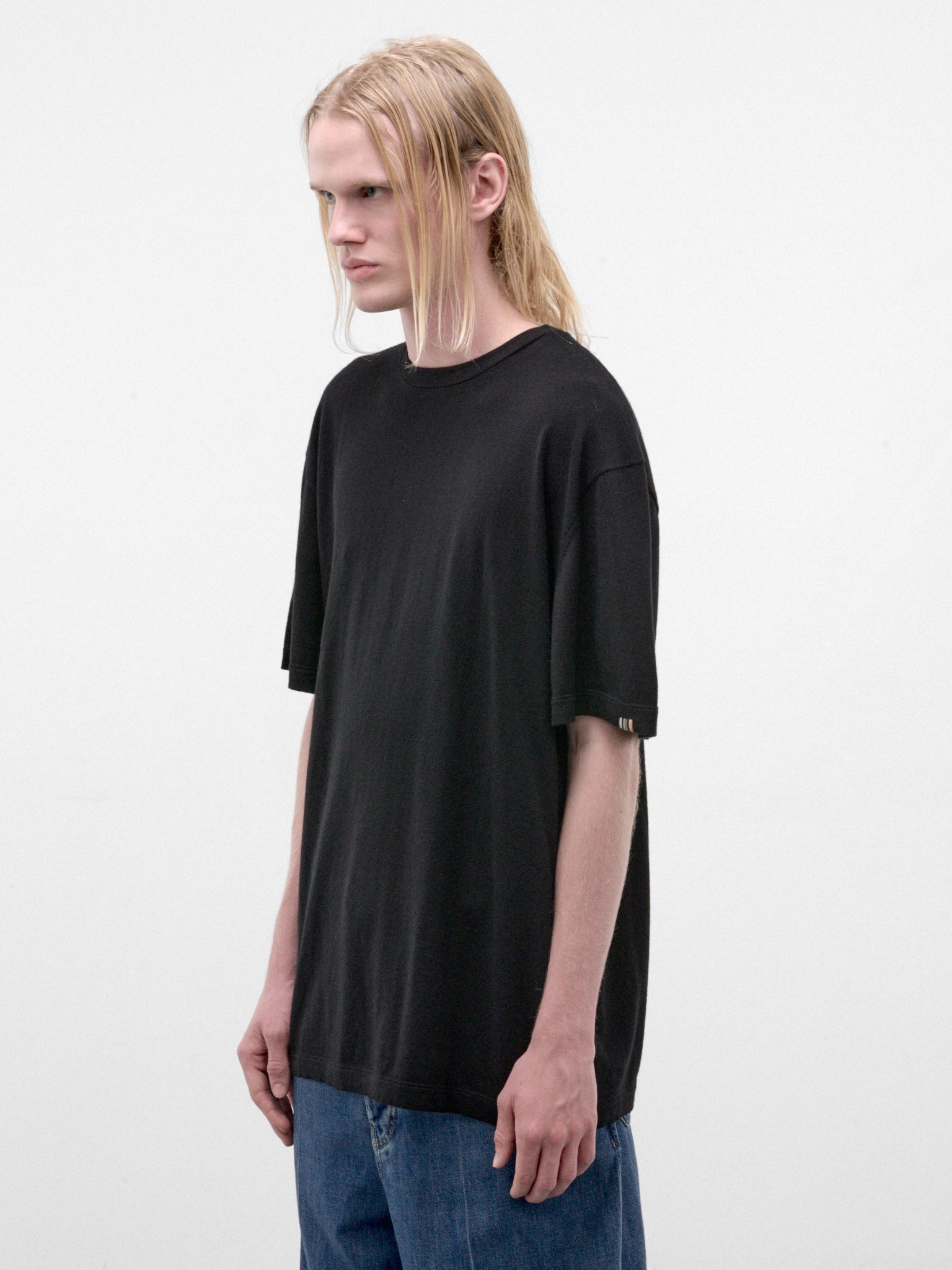 Raven Cashmere Rik Tee (269-RIK-RAVEN)