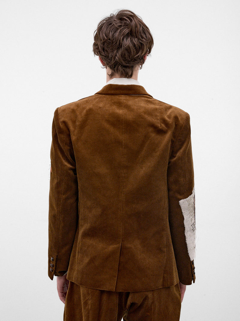 Camel Corduroy Appliqué Balzer (26AW24JK89-CAMEL)