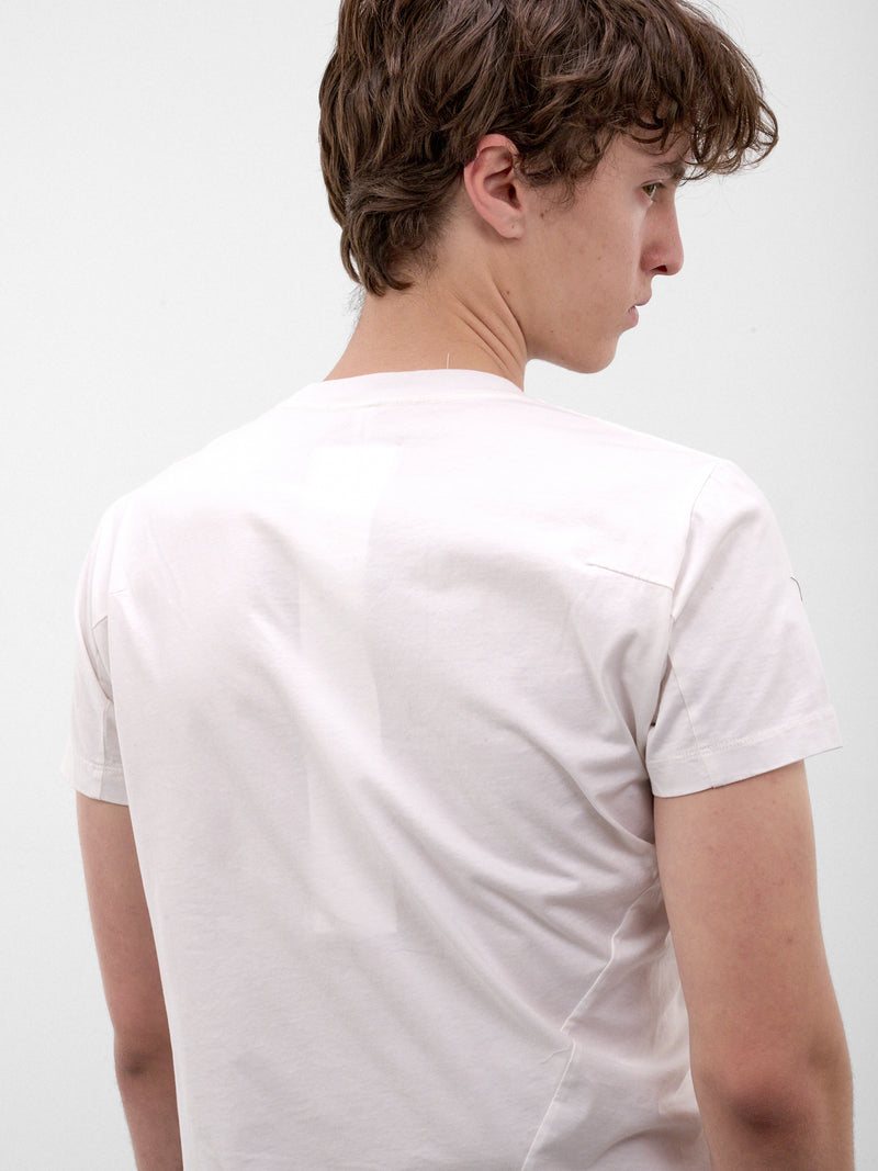 White Leaf Appliqué Tee (26AW30CS443-WHITE)