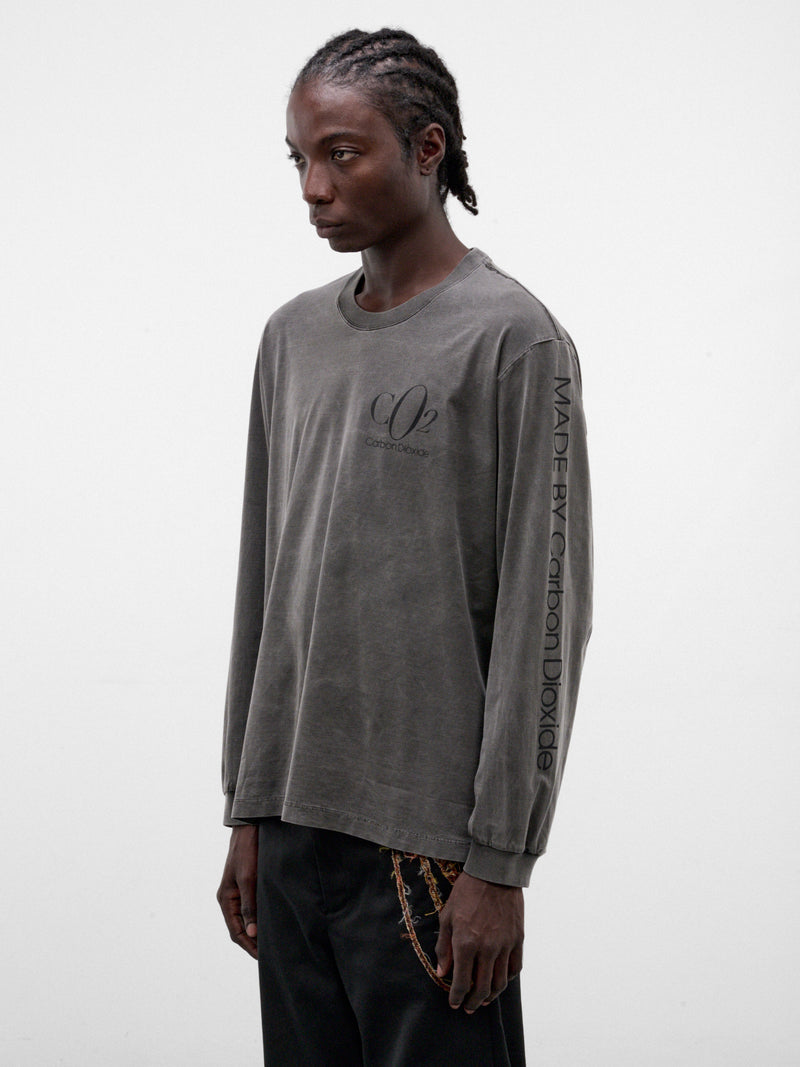 Charcoal Carbon Dioxide Long Sleeve (26AW41CS458-CHARCOAL)
