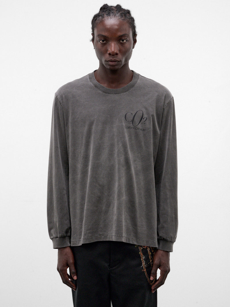 Charcoal Carbon Dioxide Long Sleeve (26AW41CS458-CHARCOAL)