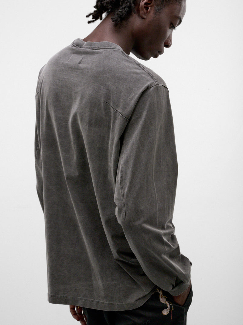 Charcoal Carbon Dioxide Long Sleeve (26AW41CS458-CHARCOAL)