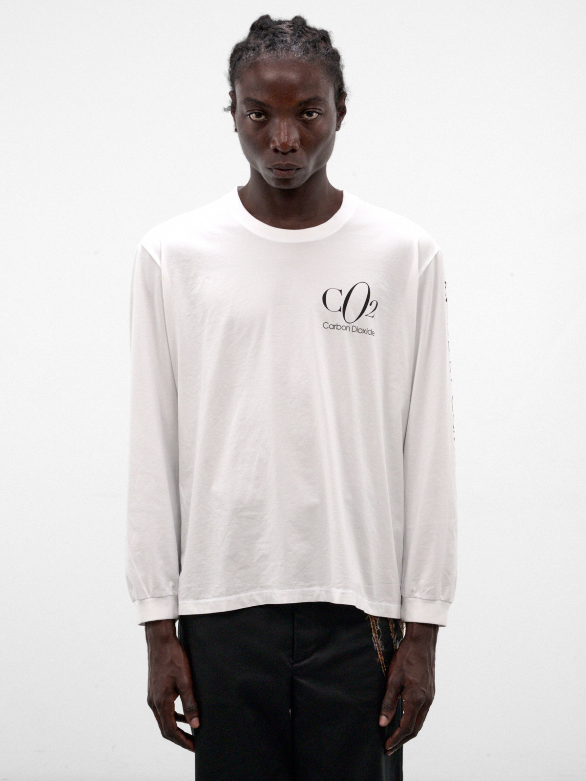 White Carbon Dioxide Long Sleeve (26AW41CS458-WHITE)