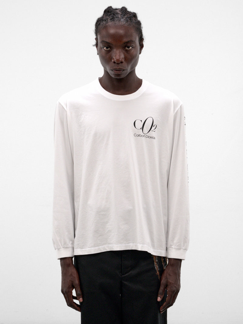 White Carbon Dioxide Long Sleeve (26AW41CS458-WHITE)
