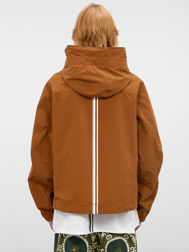 Curry Quilted Radiant Hybrid Windbreaker (26E96MRU11-290-CURRY)