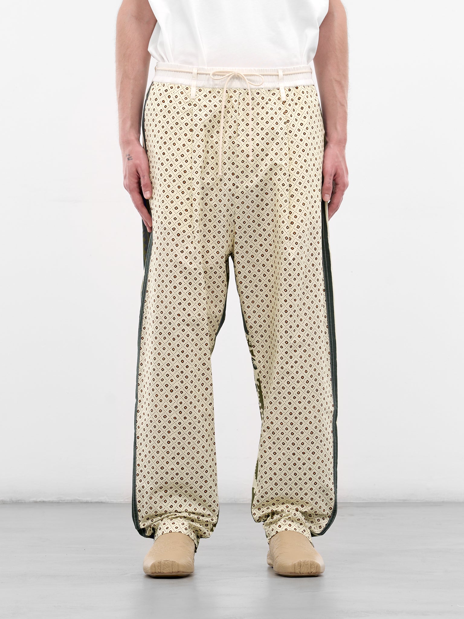 Bandana Print Drawstring Pajama Pants (26E96MRU42-ST6-BLUE-BANDANE)