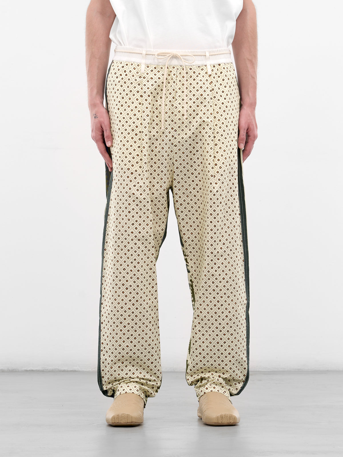 Bandana Print Drawstring Pajama Pants (26E96MRU42-ST6-BLUE-BANDANE)