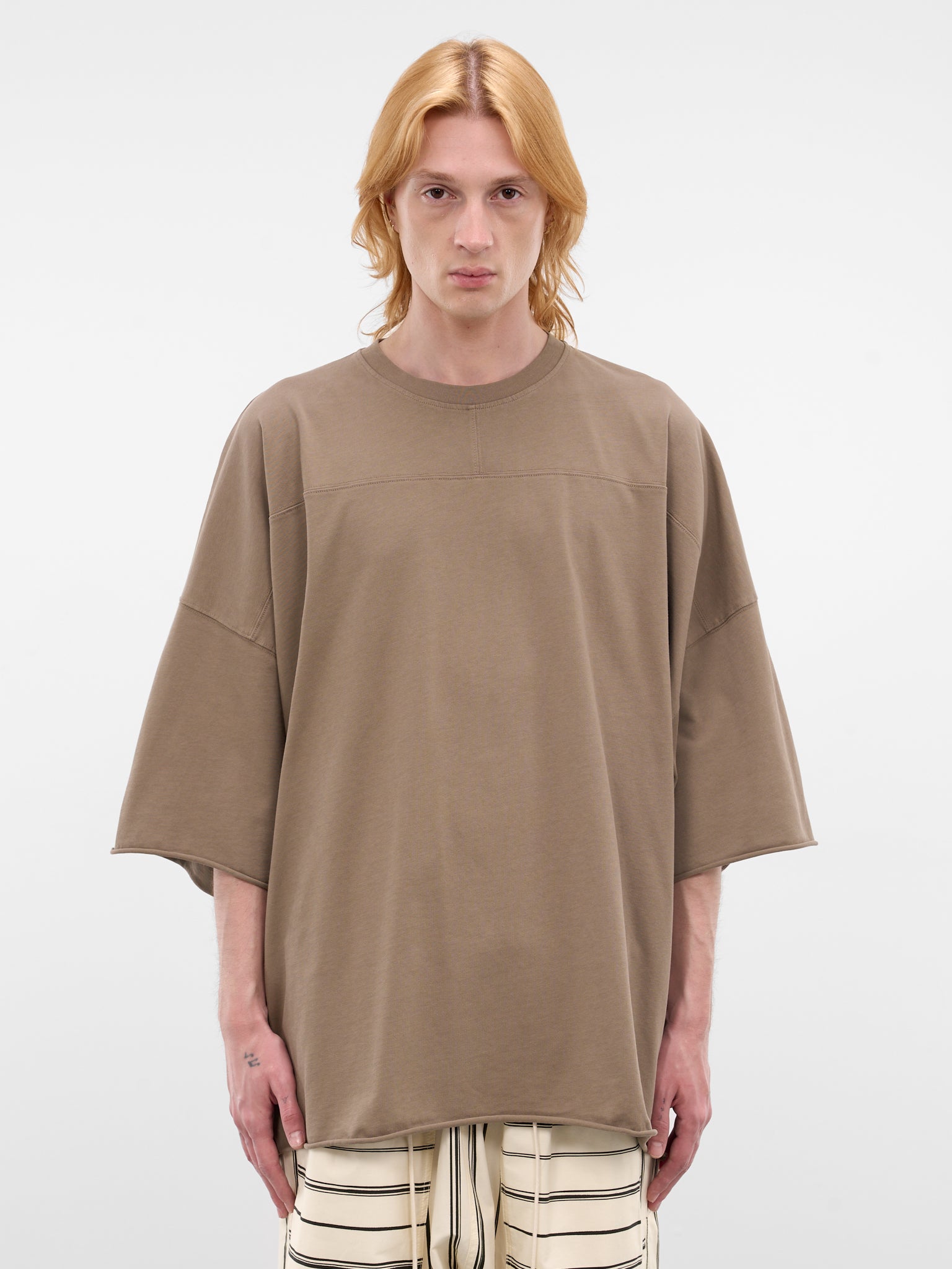 Mud Stripe Band Oversized Tee (26E96MUJ14-825-MUD)