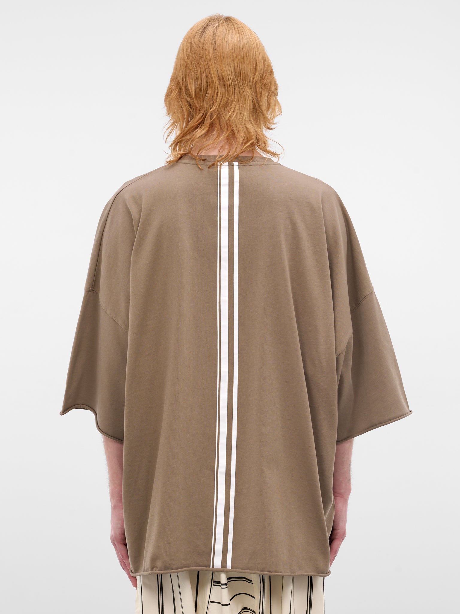 Mud Stripe Band Oversized Tee (26E96MUJ14-825-MUD)